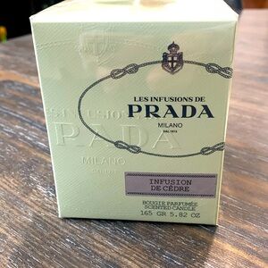 Les Infusions de Prada Bougie Parfume Scented Candle in Infusion de Cedre NIB